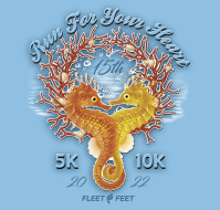 Fleet Feet Run for Your Heart 5K & 10K logo on RaceRaves