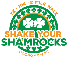 Shake Your Shamrocks logo on RaceRaves
