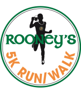Rooney’s 5K Run & Walk logo on RaceRaves