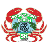 Rotary Runs The Beach logo on RaceRaves