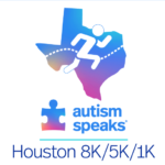Autism Speaks Houston 8K, 5K & 1K logo on RaceRaves