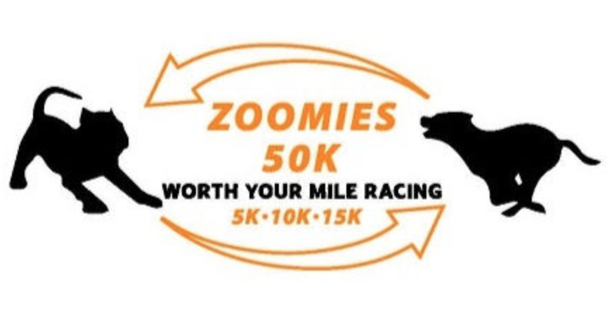 Zoomies 50K logo on RaceRaves