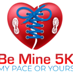 Be Mine 5K logo on RaceRaves