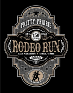Pretty Prairie Rodeo Run 4 + a Half logo on RaceRaves