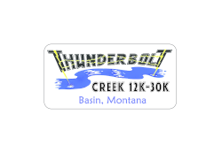 Thunderbolt Creek 12K & 30K logo on RaceRaves