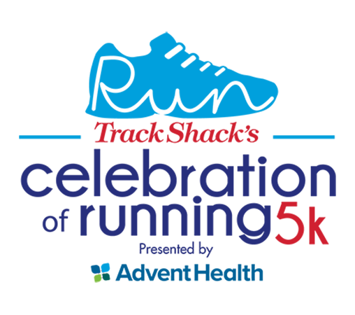 Track Shack’s Celebration of Running 5K logo on RaceRaves