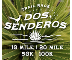 Dos Senderos Trail Race logo on RaceRaves