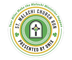 St. Malachi Church Run logo on RaceRaves