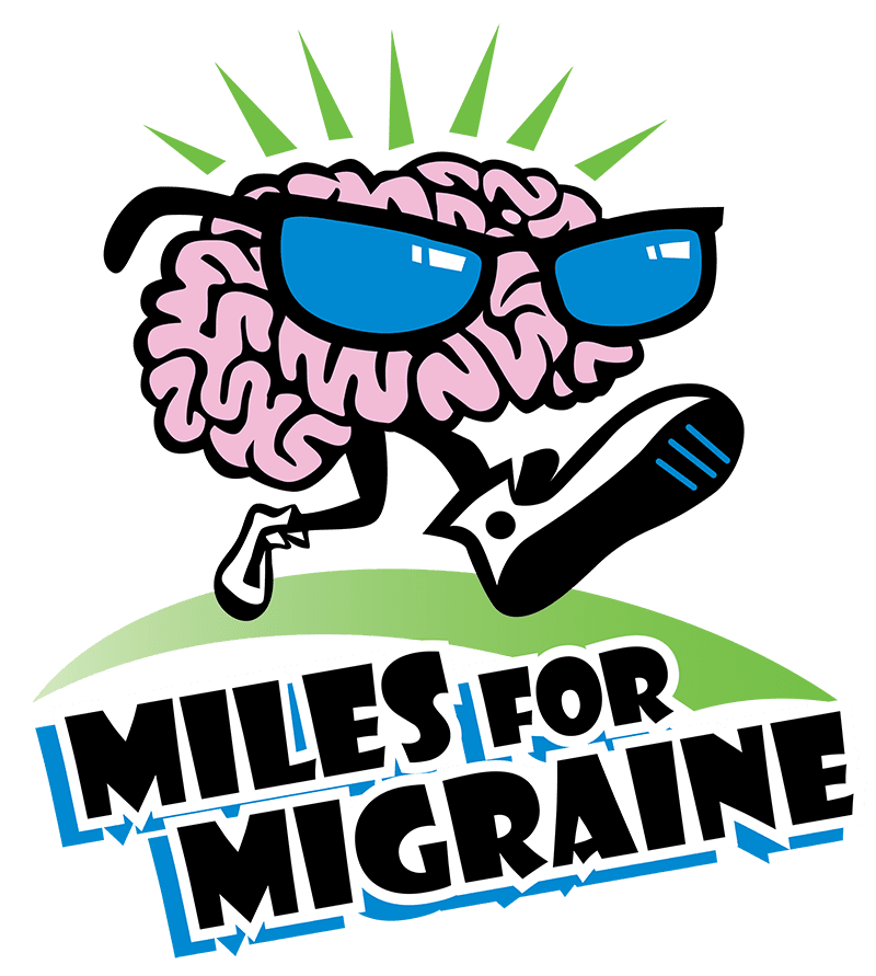 Miles for Migraine Burlington logo on RaceRaves