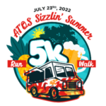 ATOS Sizzlin’ Summer 5K logo on RaceRaves