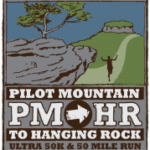 Pilot Mountain to Hanging Rock Ultra logo on RaceRaves