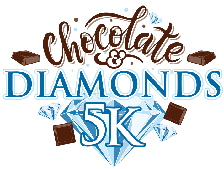 Chocolate & Diamonds 5K for Ladies logo on RaceRaves