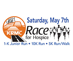 KRMC Foundation’s Mary Chan Race for Hospice logo on RaceRaves