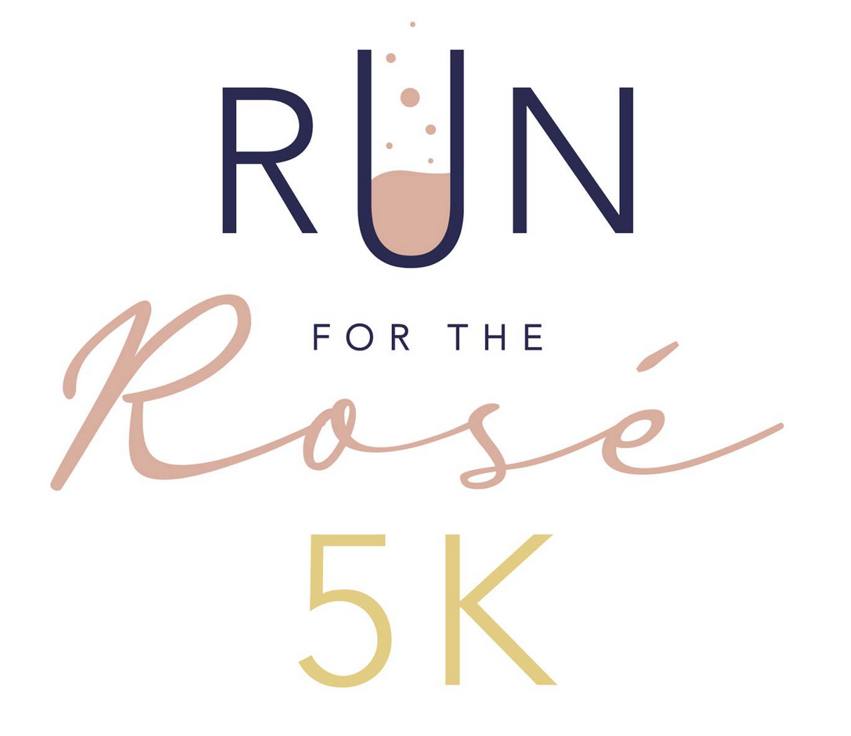 Run for the Rosé 5K (TX) logo on RaceRaves