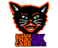 Scares That Care 5K logo on RaceRaves