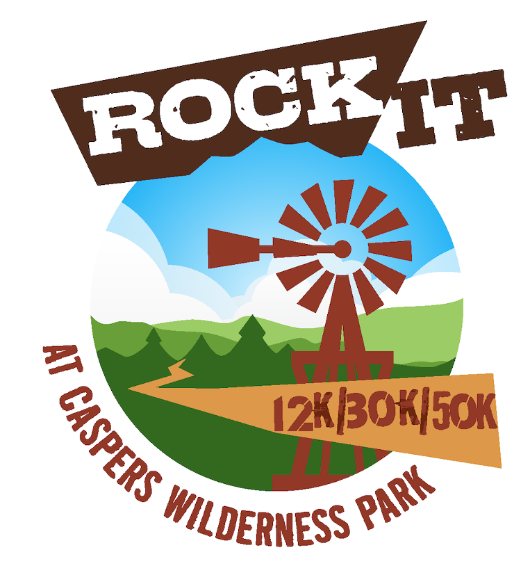 Rock It in Caspers Wilderness Park logo on RaceRaves