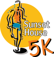 Sunset House 5K logo on RaceRaves