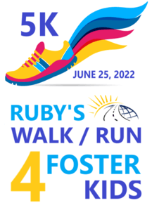 Ruby’s 5K for Foster Kids Education logo on RaceRaves