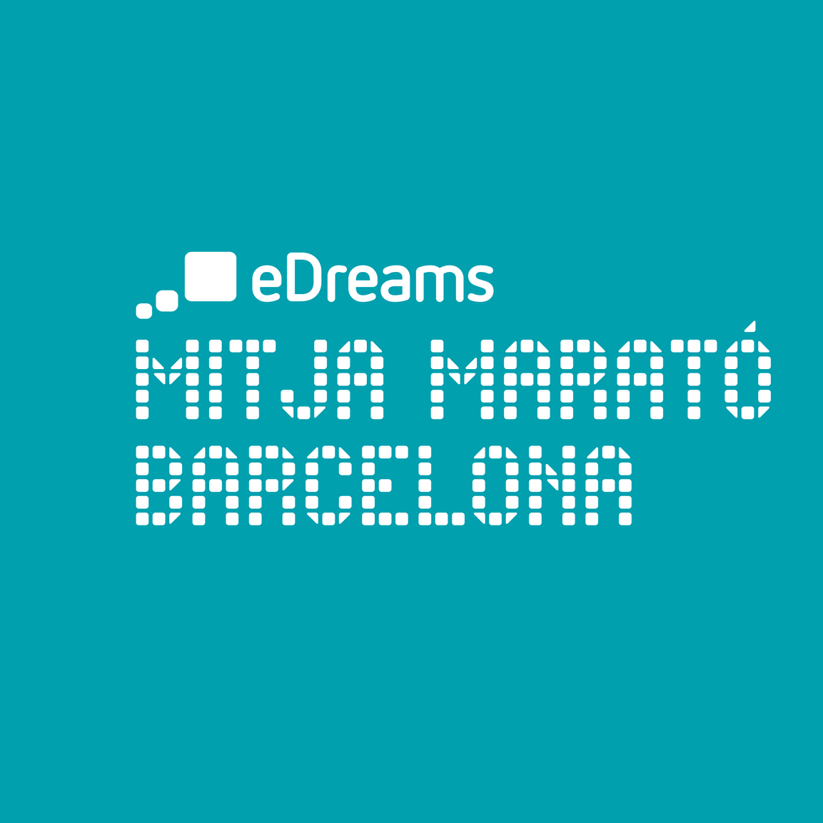 eDreams Barcelona Half Marathon logo on RaceRaves