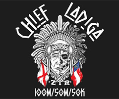 Chief Ladiga 100 logo on RaceRaves