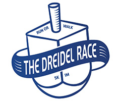The Dreidel Race logo on RaceRaves
