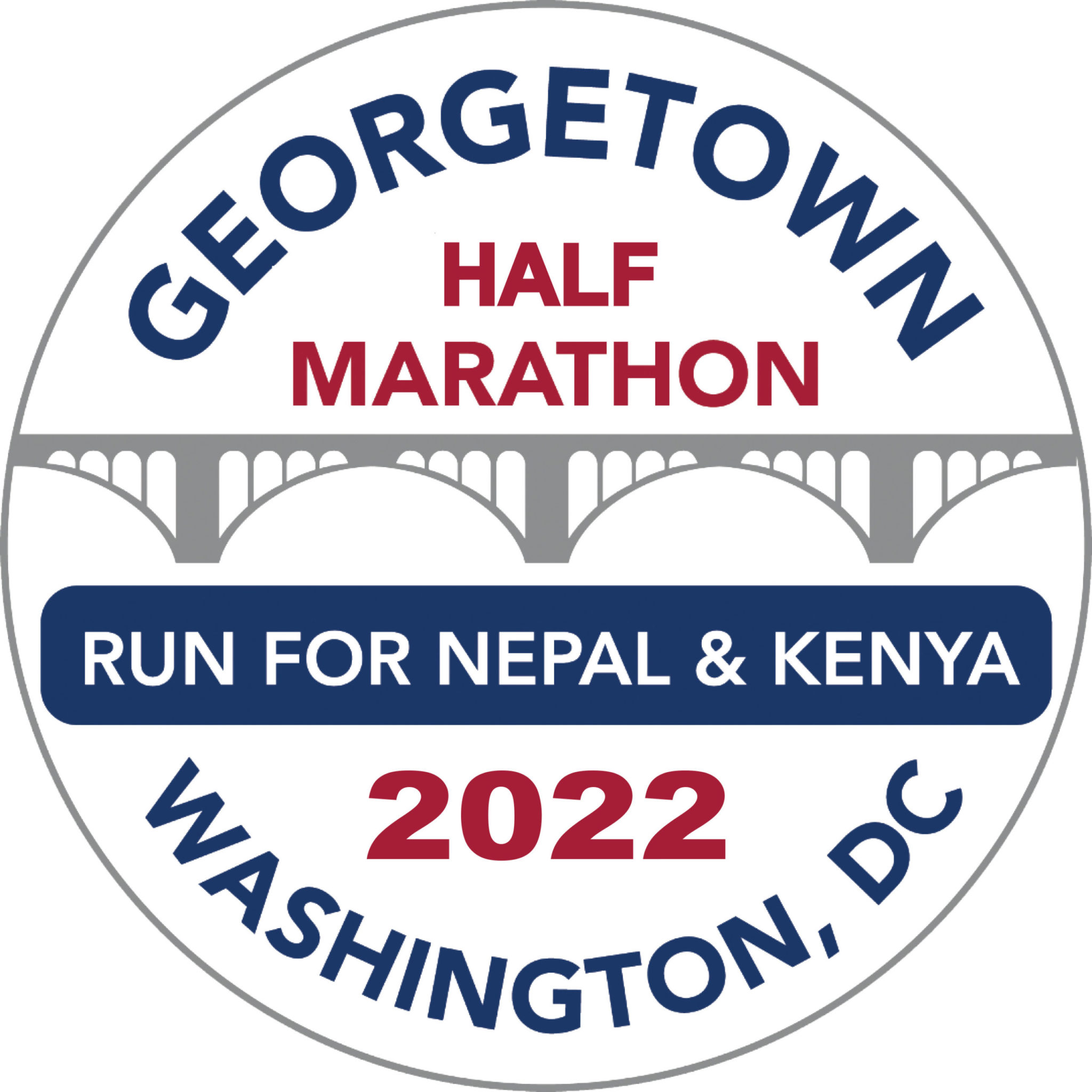 Georgetown Marathon & Half Marathon logo on RaceRaves