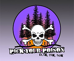 Pick Your Poison Trail Race logo on RaceRaves