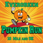 Evergreen Pumpkin Run logo on RaceRaves