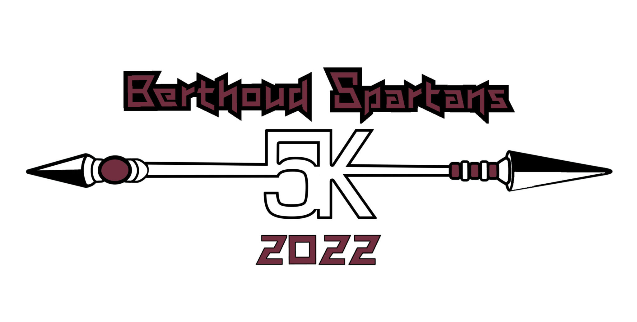 Berthoud Spartans 5K logo on RaceRaves
