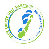 Door County Half Marathon & Nicolet Bay 5K logo on RaceRaves