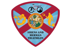 Sirens & Merman Triathlon logo on RaceRaves