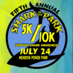 Shark in the Park 5K & 10K logo on RaceRaves