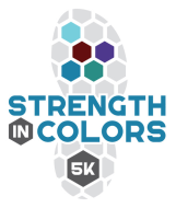 Strength in Colors 5K logo on RaceRaves