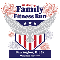 Family Fitness 4th of July 5K logo on RaceRaves