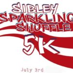 Sibley Sparkling Shuffle 5K logo on RaceRaves
