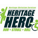 Heritage Hero Run + Stroll + Roll Rochester logo on RaceRaves
