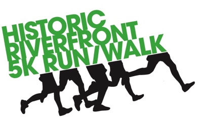 Historic Riverfront 5K logo on RaceRaves