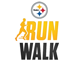 Steelers Run & Walk logo on RaceRaves
