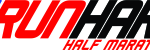 Run Hard Half Marathon logo on RaceRaves