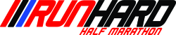 Run Hard Half Marathon logo on RaceRaves