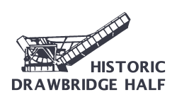 Historic Drawbridge Half Marathon logo on RaceRaves