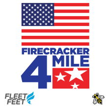 Fleet Feet Firecracker 4 Miler logo on RaceRaves