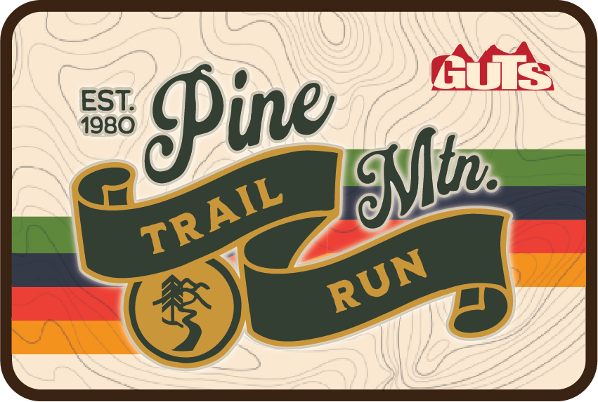 Pine Mountain Trail Run logo on RaceRaves