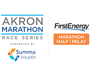Akron Marathon & Half Marathon logo on RaceRaves