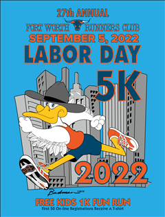 FWRC Labor Day Run logo on RaceRaves