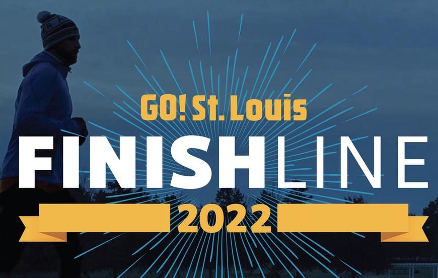 GO! St. Louis Finish Line logo on RaceRaves