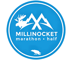 Millinocket Marathon & Half logo on RaceRaves