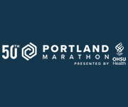 Portland Marathon 50th anniversary logo