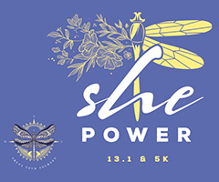 SHE Power Half Marathon & 5K Boise logo on RaceRaves