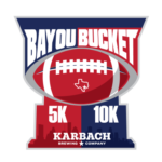 Bayou Bucket 5K & 10K logo on RaceRaves